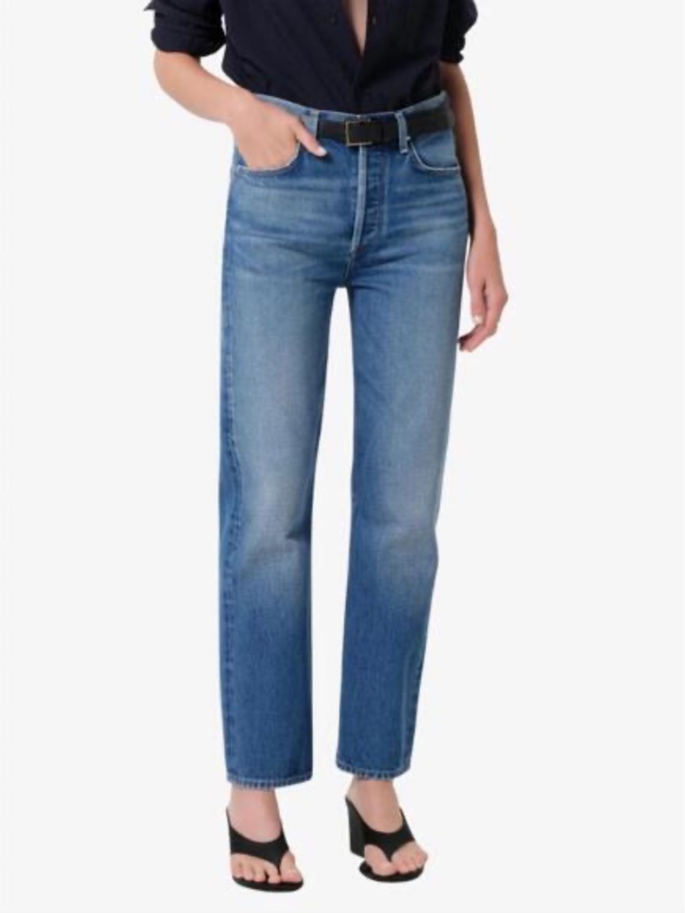 CITIZENS OF HUMANITY Blaine Straight Jeans Denim 25 - Picture 3 of 14